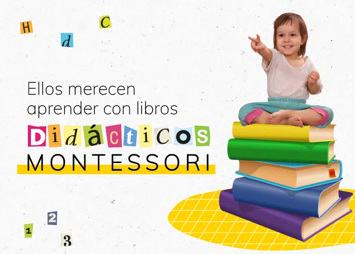 Ellos merecen aprender con libros didácticos Montessori
